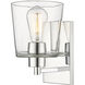 Evalon Indoor Wall Sconce Wall Light in Chrome